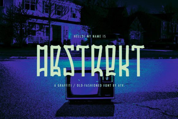 Abstrekt: A Font That Adds Personality to Your Campaigns