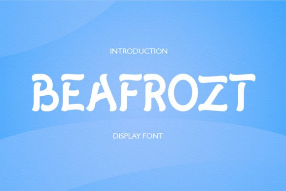 Beafrozt: A Font That Speaks in Vintage Style