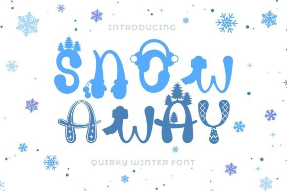 Boost Your Brand with Snow Away Font