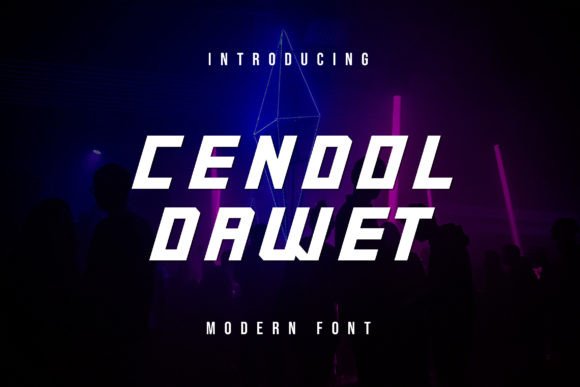Cendol Dawet: A Bold Display Font for Campaign Impact