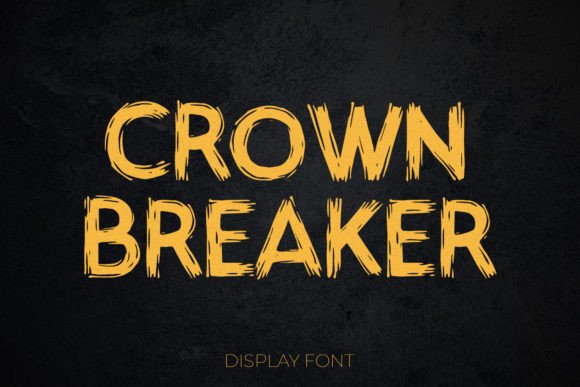 Crown Breaker: The Font That Elevates Your Brand