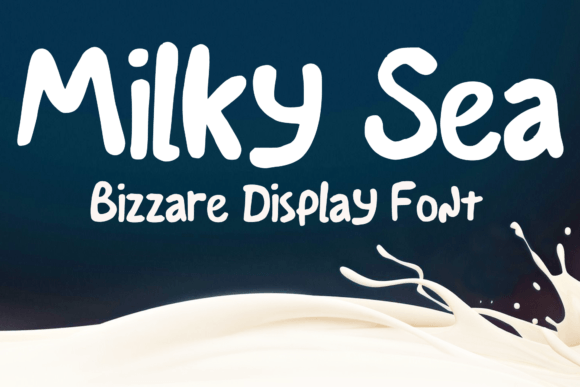 Font Review: Milky Sea for Campaign Design