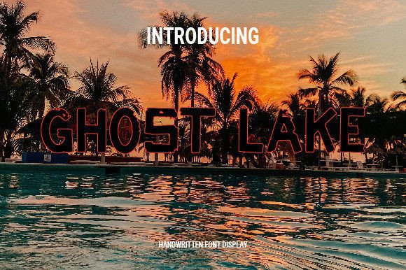 Ghost Lake: A Font with a Haunting Grace
