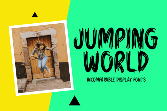 Jumping World: A Font That Brings Your Creations to Life