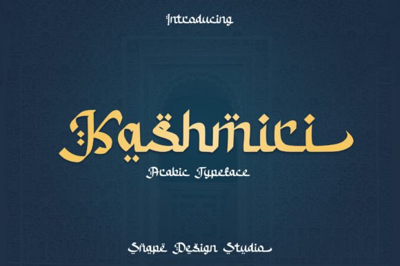 Kashmiri: A Display Font for Sophisticated Web Design