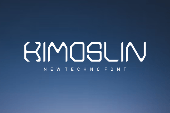 Kimoslin: A Modern Display Font for Bold Branding