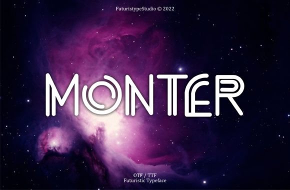 Monter: A Modern Typeface for Bold Campaigns