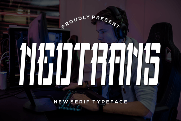 Neotrans: A Modern Display Font for Digital Design