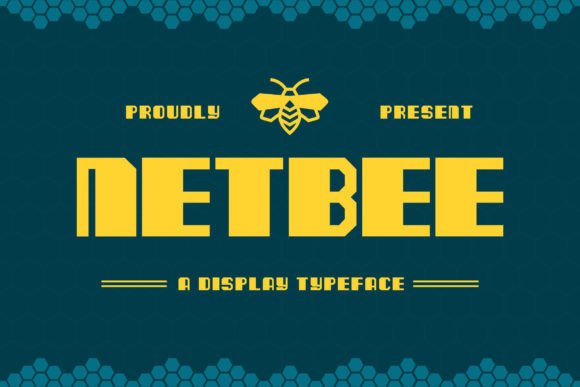 Netbee: A Sharp, Subtle Display Typeface for Digital Branding