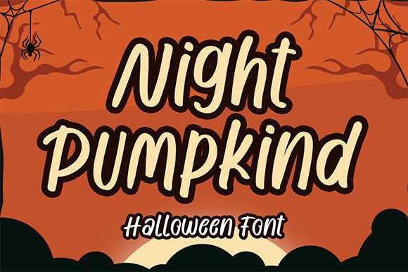 Night Pumpkind: A Halloween Font with a Playful Edge
